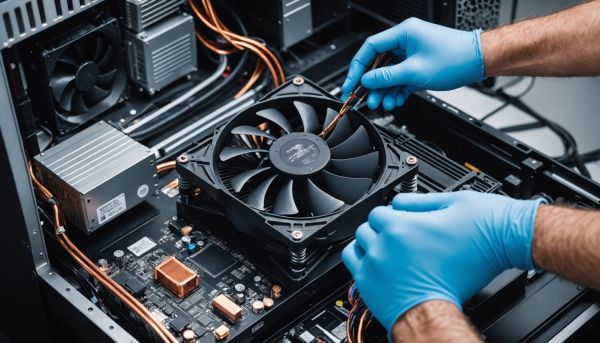 Nettoyer les ventilateurs pour éviter la surchauffe du processeur